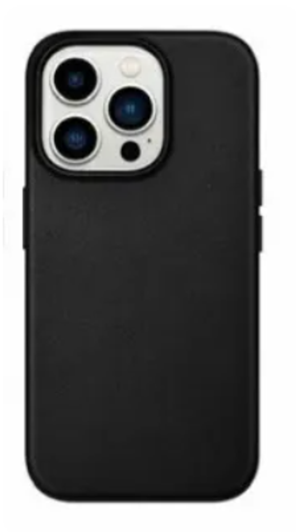 Чехол-накладка Puloka Solemn Magsafe для iPhone 15 Pro Max искусcтвенная кожа (черный)