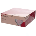 Набор стеклянных салатников 4шт 290мл «Букет» 530226B