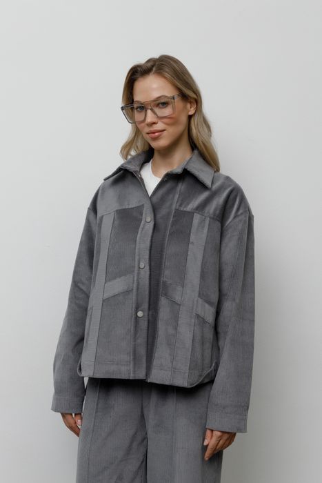 РУБАШКА МИРИ СЕРЫЙ