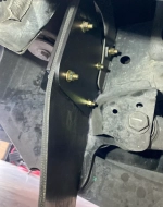 Брызговики для задних амортизаторов на раму для RAM RHO 2024+ РАМ