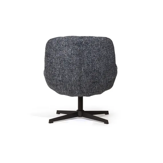 Крутящееся кресло Mateo, синее букле