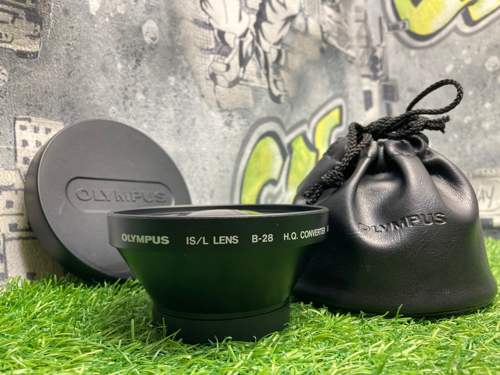 Olympus B-28 IS/L Lens H.Q. Converter 0.8x