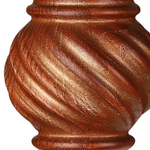 Бра Люберон основание квадрат коричневый дуб с золотой патиной БЛ05КЗ