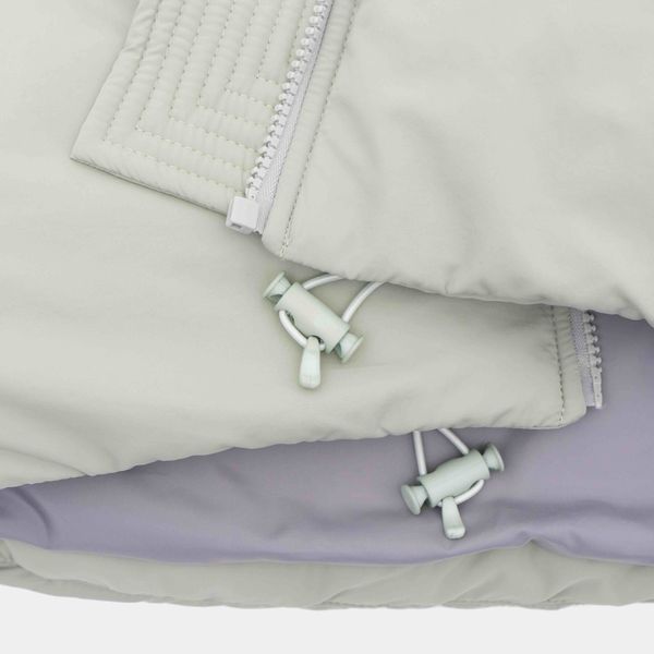 Пуховик FW24 Puffer Basic Green Slate светло-серый - фото 7