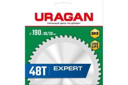 Диск пильный по дереву URAGAN Expert 36802-190-30-48_z01