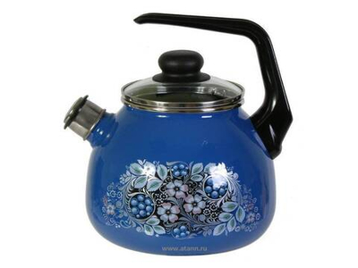 Чайник 3л со свистком "Вологодский сувенир"