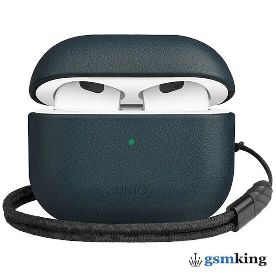 Uniq Terra Genuine Leather for AirPods 3 Blue
