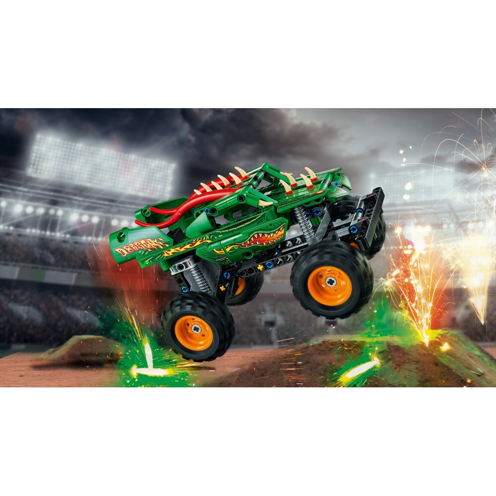 LEGO Technic — Дракон Monster Jam 2 в 1 42149
