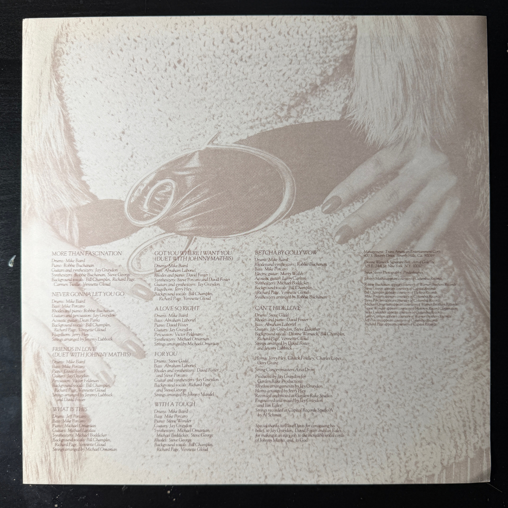 Dionne Warwick ‎– Friends In Love (Япония 1982г.) Т