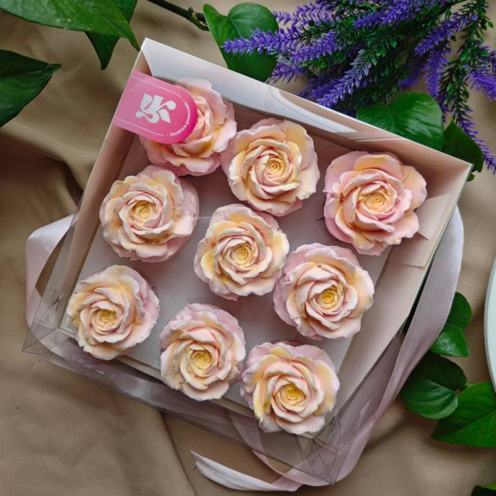 Набор “9 зефирных горшочков с яблочным конфитюром и корицей” — нежность, созданная вручную