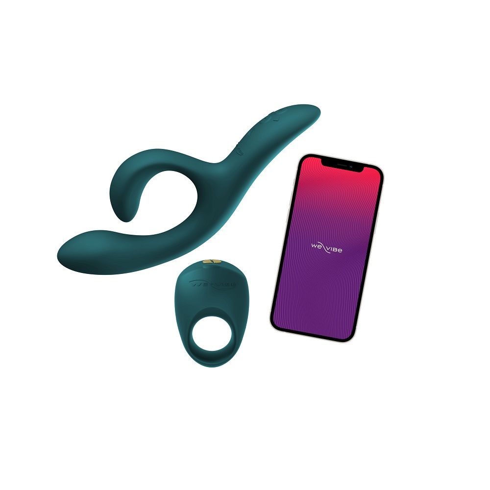 Набор для пар we-vibe date night вибратор nova 2 + эрекционное кольцо pivot