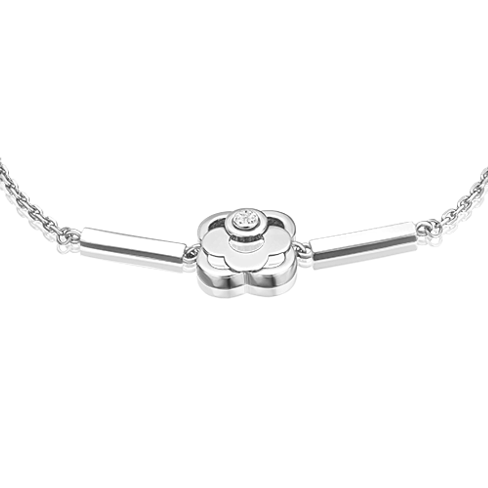 Браслет из белого золота c бриллиантами Артикул: 05-0745-00-101-1120