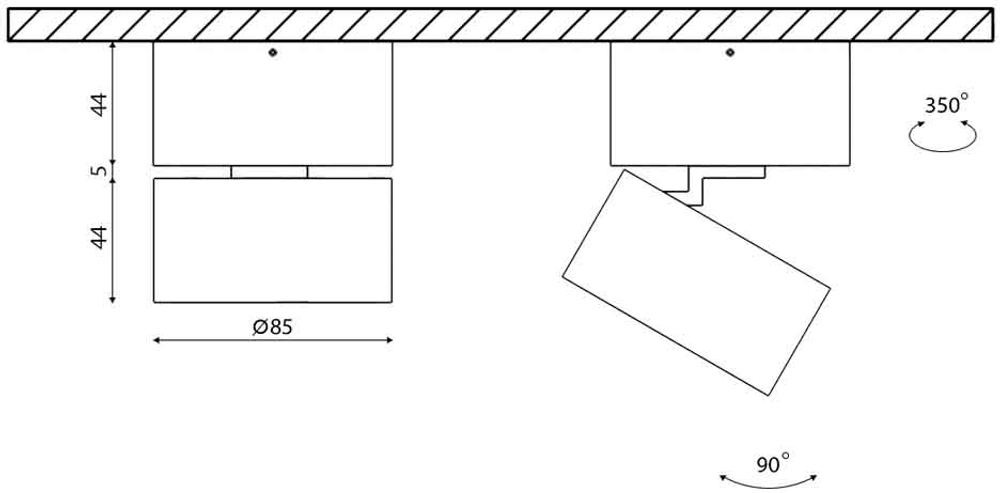 Светодиодный спот DesignLed WL T003112-MZ-12-WH-WW 003979