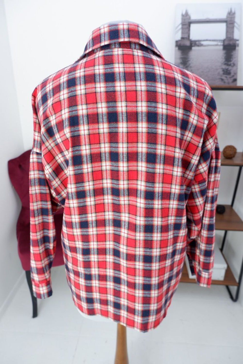 Рубашка Fashion хлопковая в клетку 48-50 размер