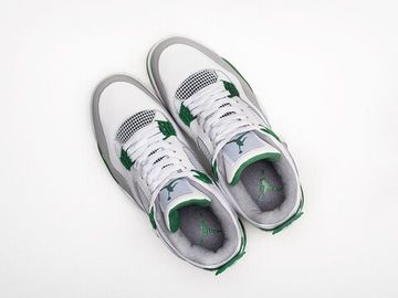 Кроссовки Nike Air Jordan 4 White/Green