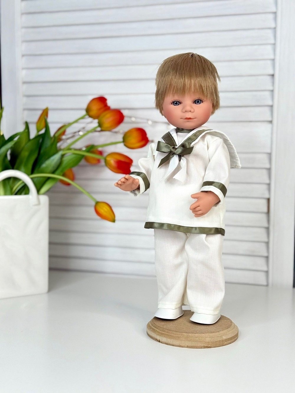 Кукла D Nenes виниловая 34см Mario (022538)