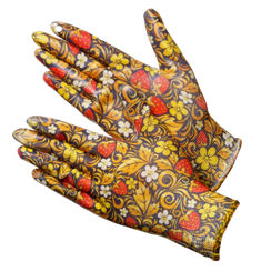 Перчатки Gward Fiesta Berry нейлоновые с нитриловым покрытием