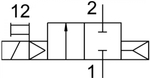 MN1H-2-1/4-MS Распределитель с электроуправлением