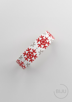 Схема PEYOTE, Схема браслета мозаичное плетение, узор из Miyuki Delica 11/0, файл PDF, №270