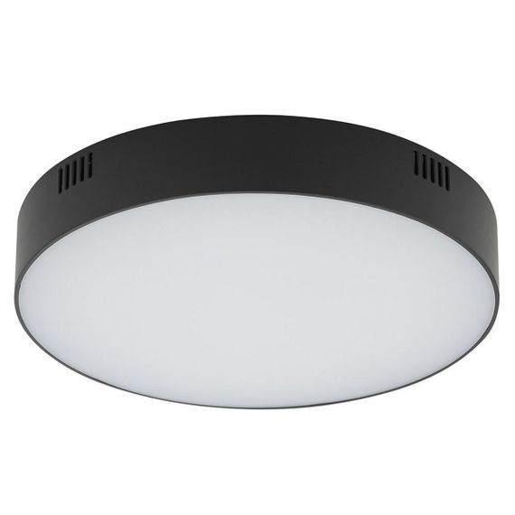 Потолочный cветильник Nowodvorski Lid Round Led Black 10408