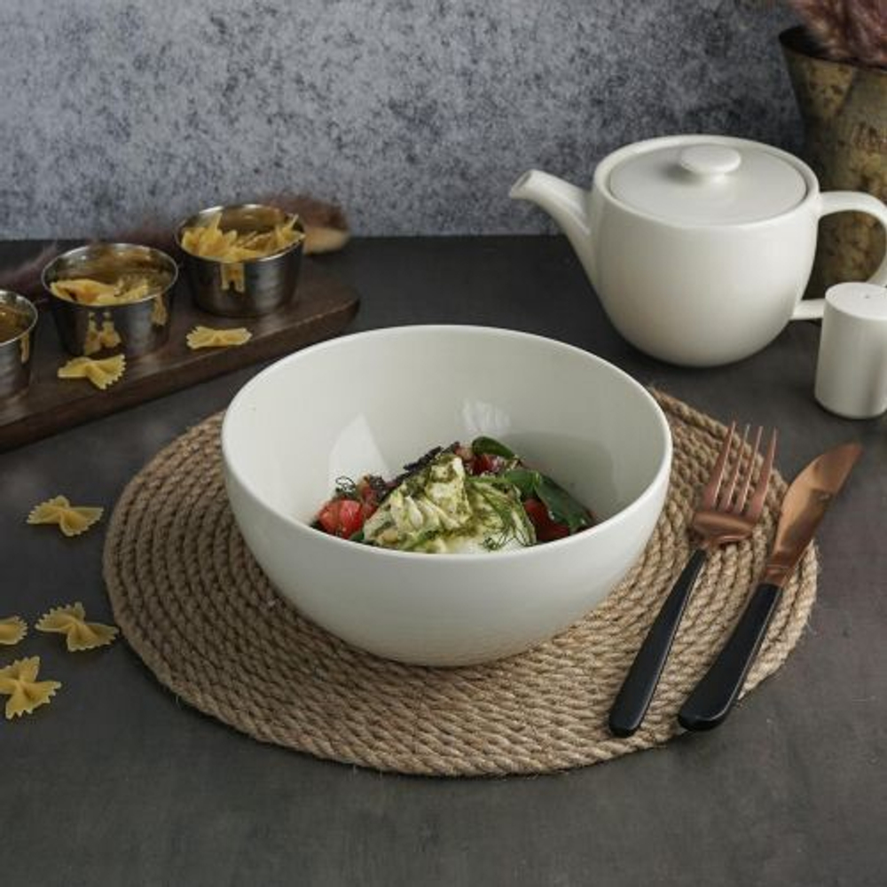 Салатник 18см, фарфор "NOBLE" серия "Fine Plus"