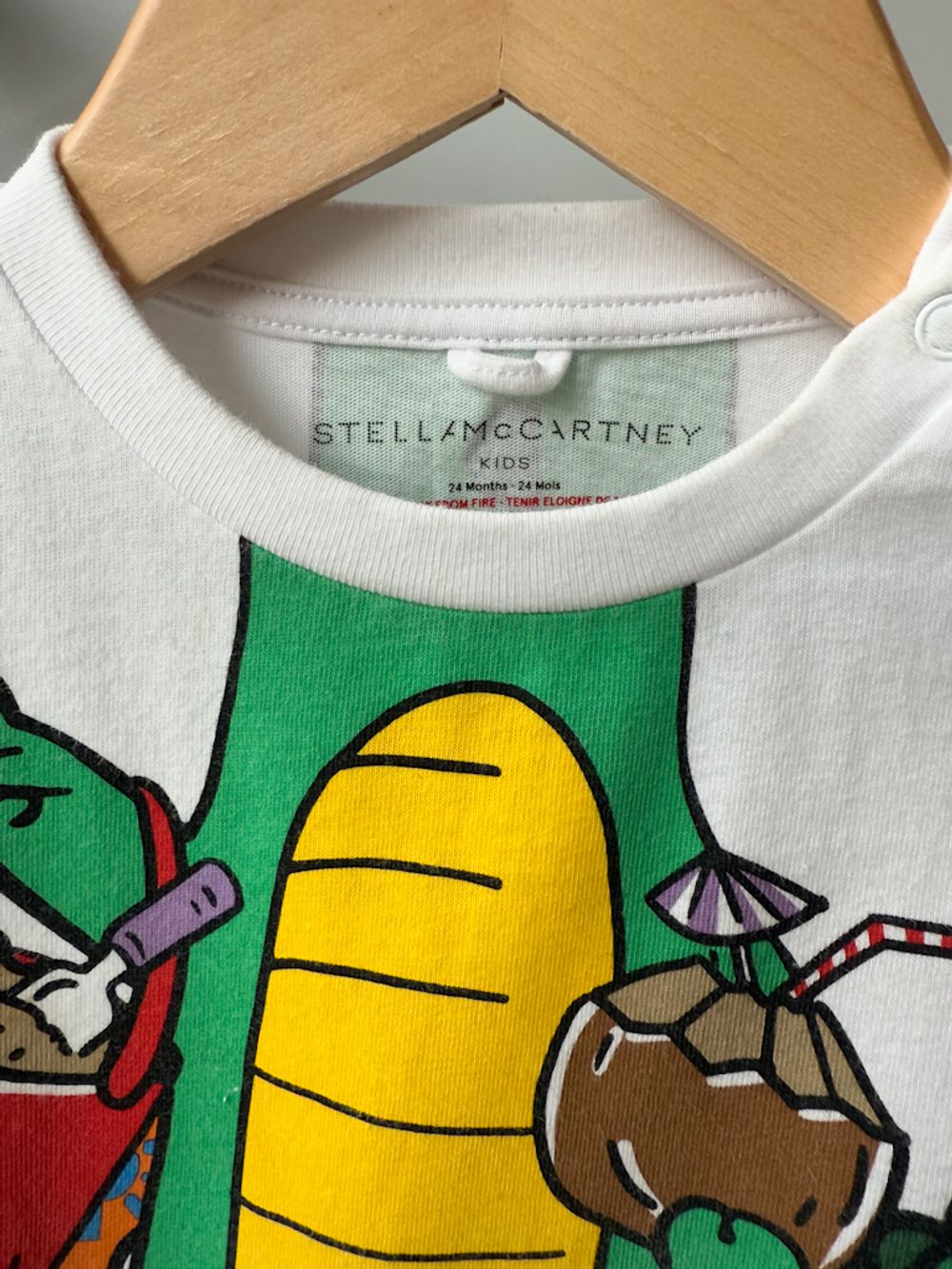 Хлопковая футболка Stella McCartney, 92