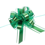 Бант для оформления подарка «Изящный подарок» 5 см, d=15 см, Зеленый