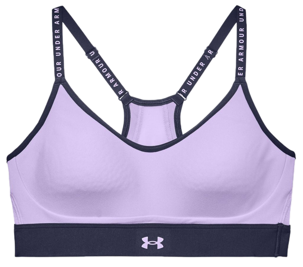 ТОП теннисный Under Armour Infinity Low Covered Sports Bra - Фиолетовый