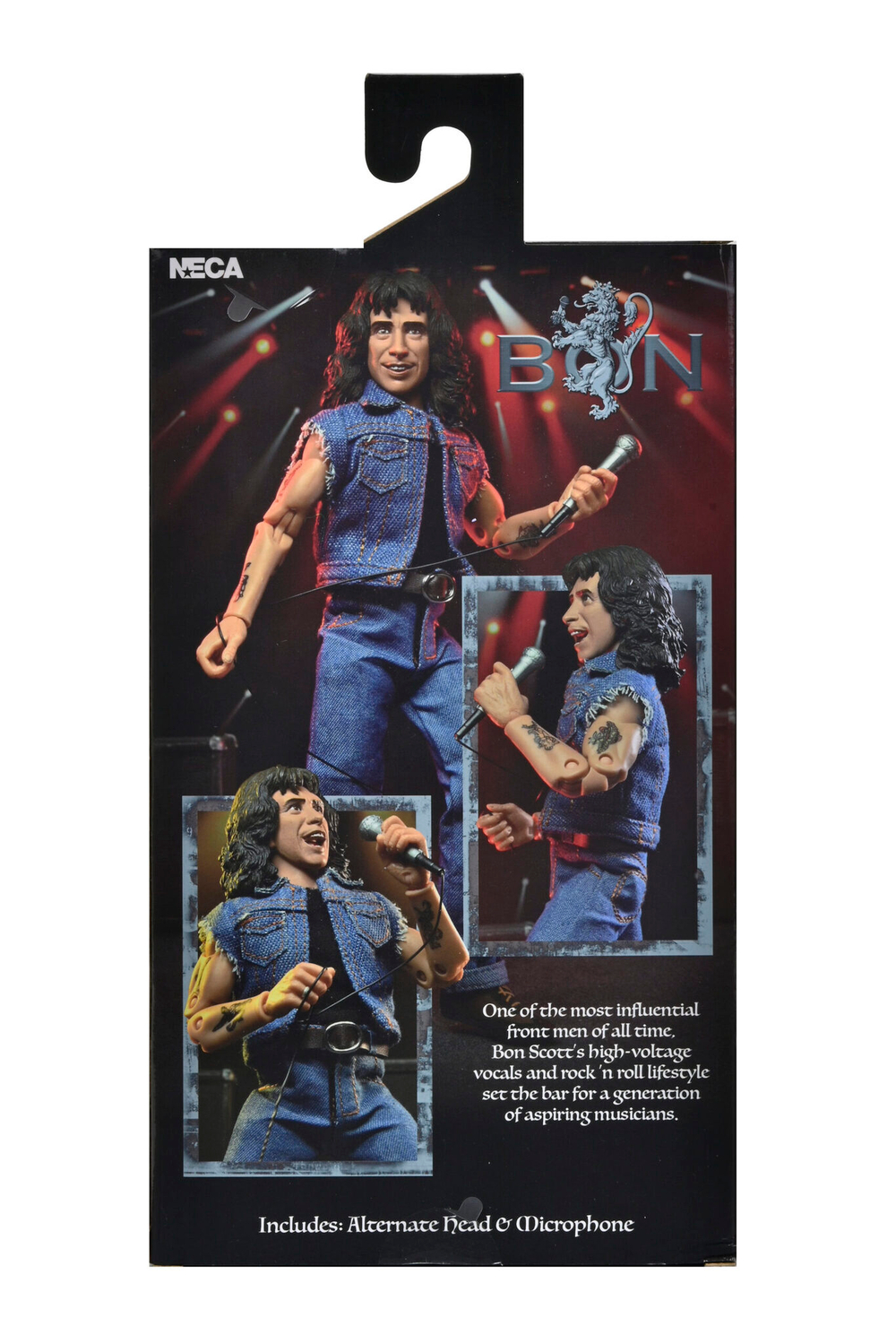 Фигурка Neca — Bon Scott — 8” Clothed Action Figure