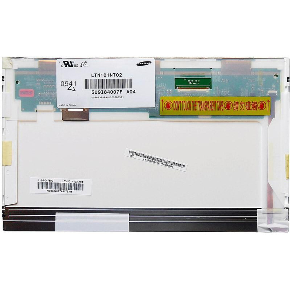 LTN101NT02 Матрица для ноутбука 10.0", 1024x600, WSVGA, cветодиодная (LED), TN, глянцевая, б/у