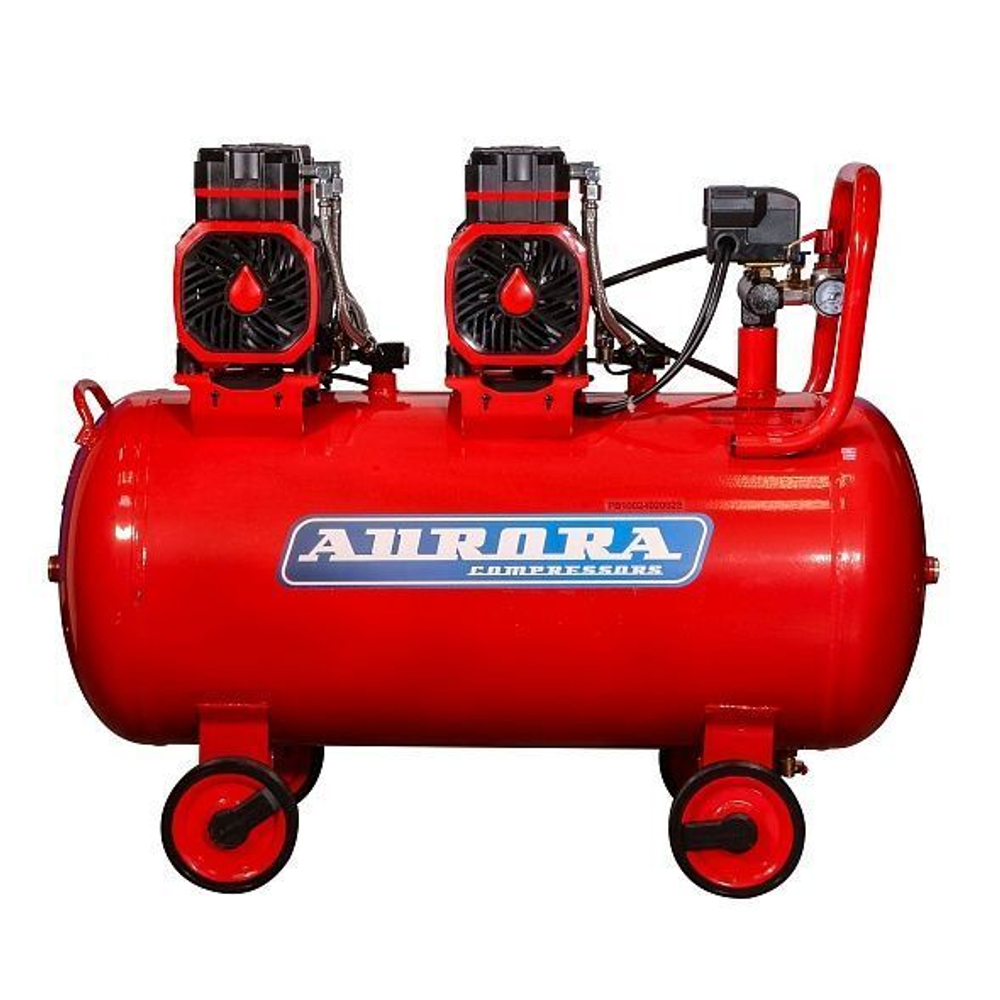 Компрессор PASSAT-100 BLACK 4G новое поколение (100л, 500л/мин, 2.9кВт)