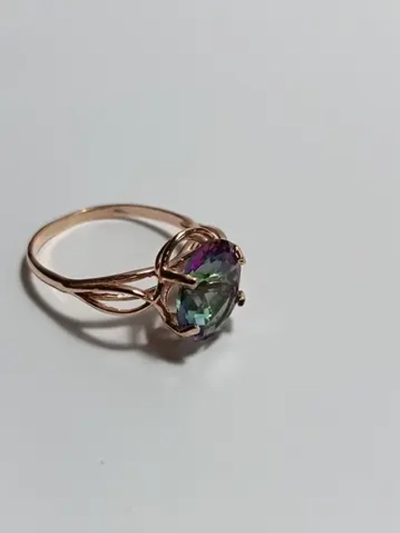 Кольцо бижутерное "Северное сияние"