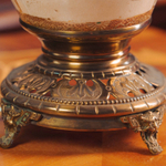 Антикварная настольная лампа в японском стиле