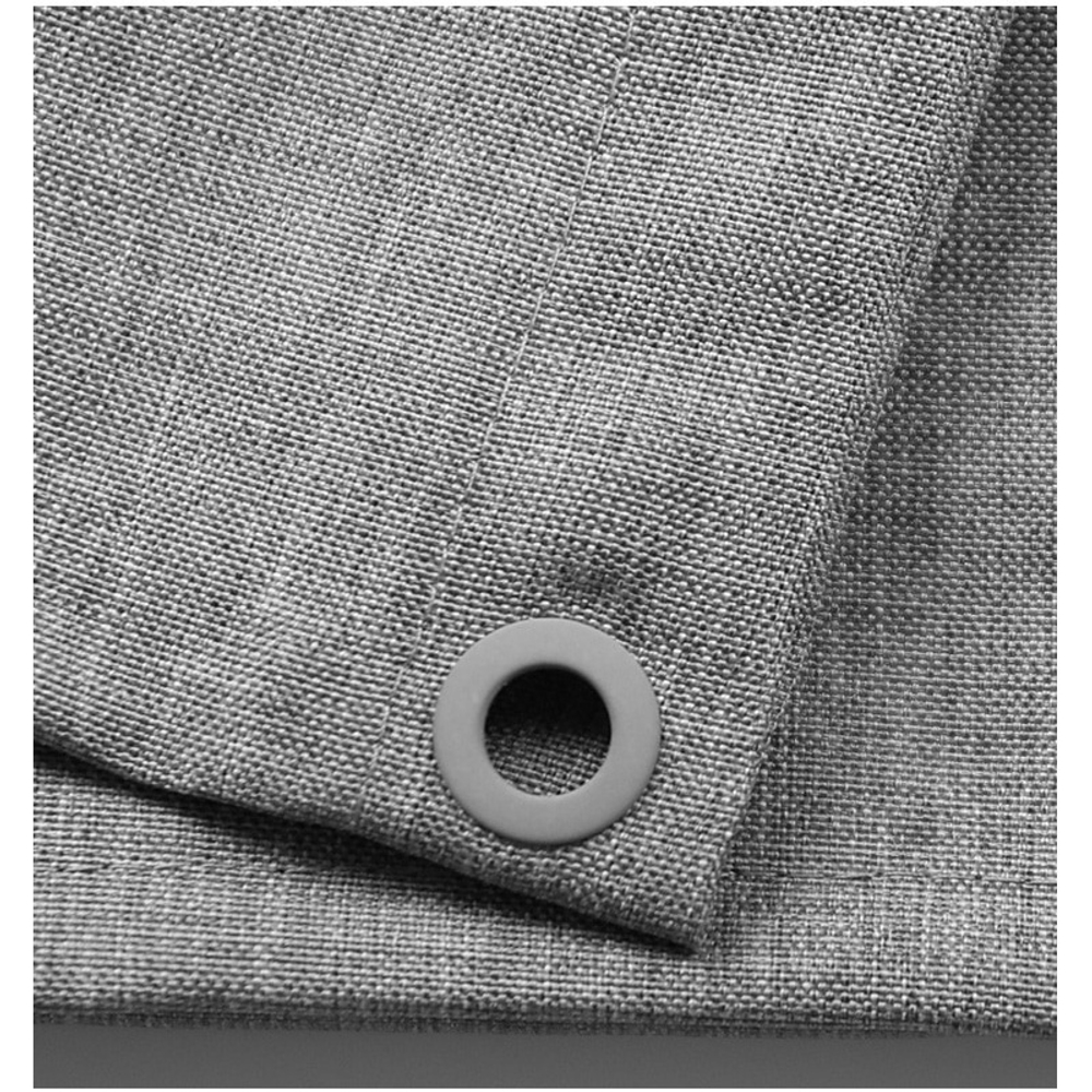 Шторка для ванной 200х240 Carnation Home Fashions Linen Grey