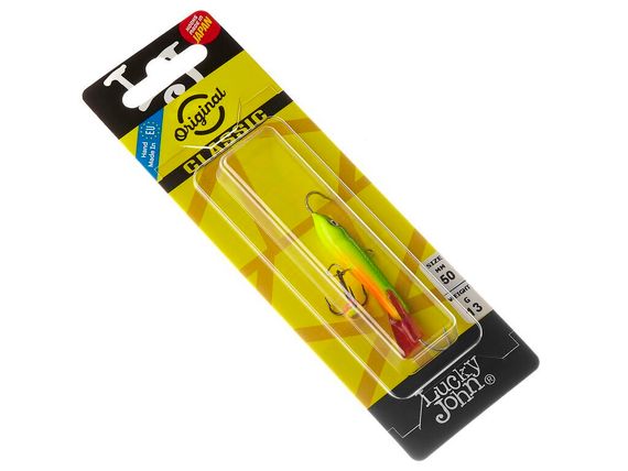 Балансир Lucky John CLASSIC 5 с тр. 50мм/26RT блистер