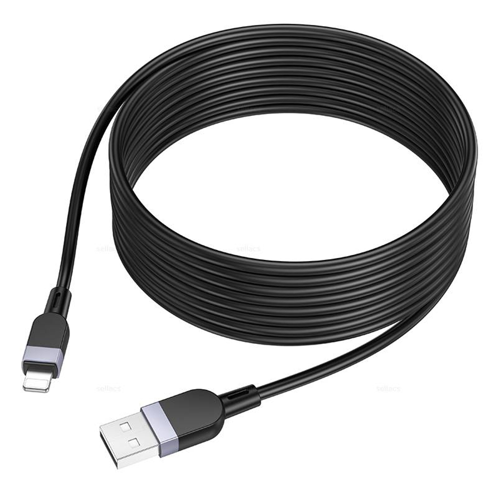 Кабель на Lightning hoco X109 3m (black) (Краснодар склад)