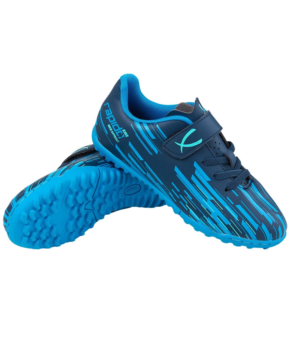 БЕЗ УПАКОВКИ Бутсы многошиповые Rapido TF Navy/blue, детский