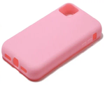Накладка iPhone 11 силикон Pink
