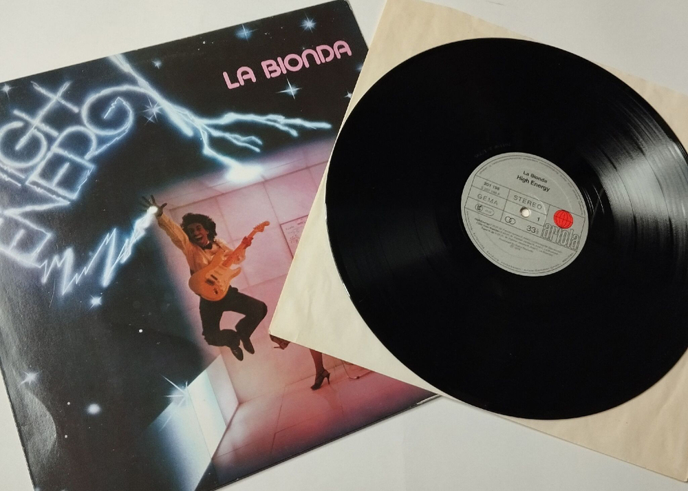 Винтажная виниловая пластинка LP La Bionda High Energy (Germany 1979)