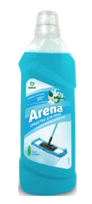 Grass Средство для мытья полов Arena Водяная лилия, 1 л