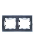 BRITE Рамка 2-местная IP44 РУ-2-БрТБ-44 темная бронза IEK