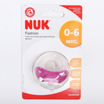 4805436 Соска-пустышка, силикон CLASSIC FASHION, р-р. 1, от 0 мес, МИКС