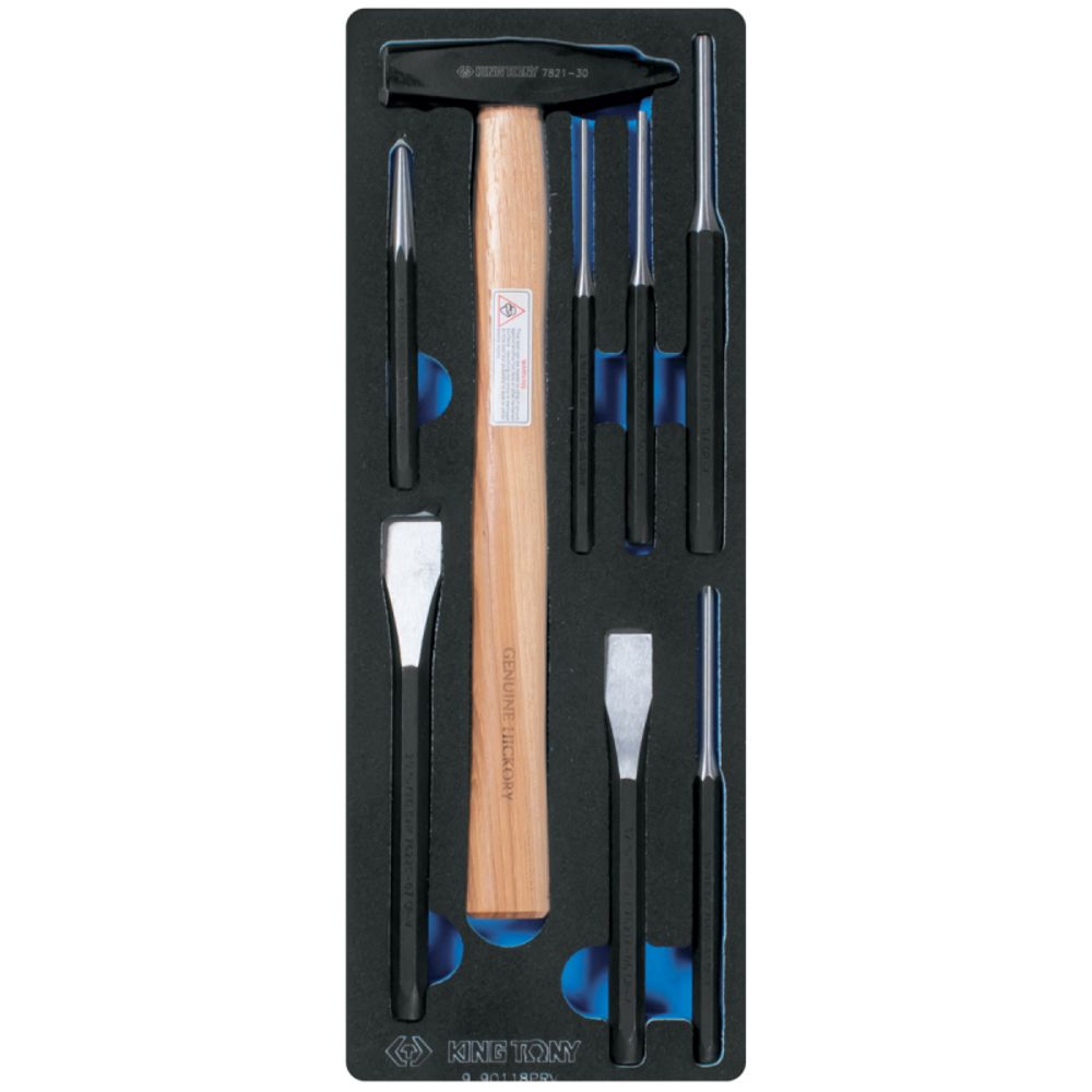 KING TONY (934-251MRV) Набор инструментов "DRIVE" в красной тележке, 251 предмет