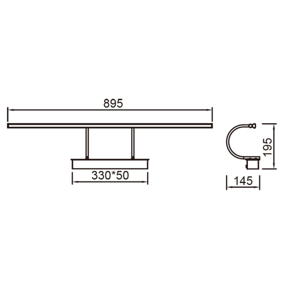 8917 Настенный светильник-подсветка PARACURU