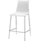 Полубарный стул Zebra Antishock белый | Scab Design | Италия