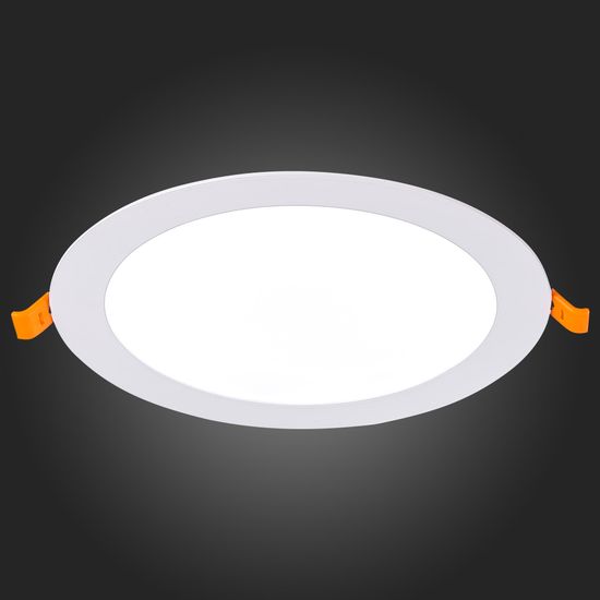 ST209.548.15 Св-к встр. Белый LED 1*15W 4000K 1 080Lm Ra80 110° IP20 D190xH8 90-265V Встраиваемые светильники