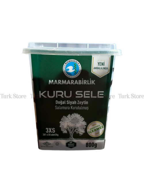 Маслины "Marmarabirlik" 800 гр 3XS kuru sele в масле п/э