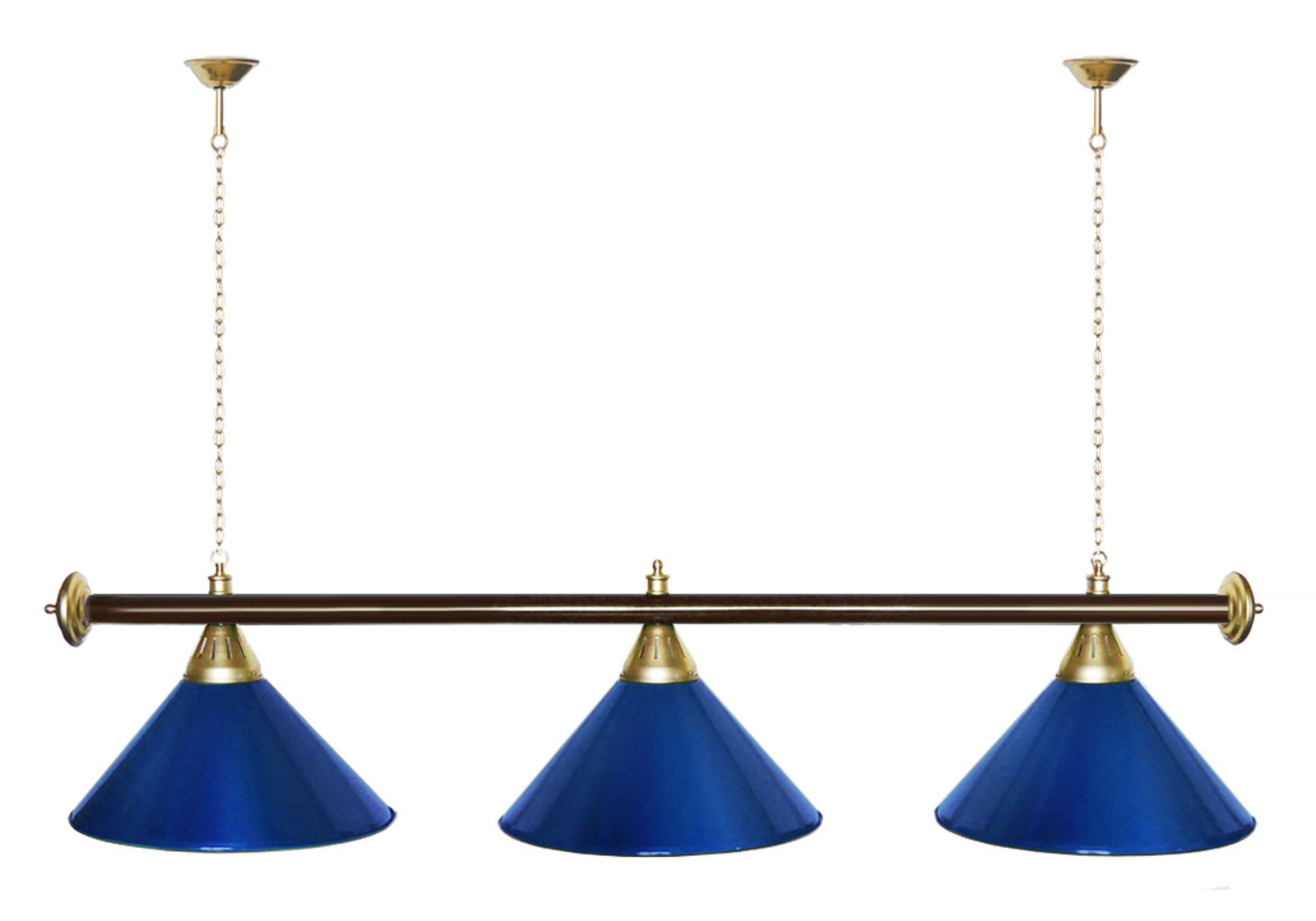 Лампа STARTBILLIARDS 3 пл. (плафоны зеленые,штанга золотая,фурнитура золото) фото №21