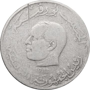1 динар 1983 Тунис