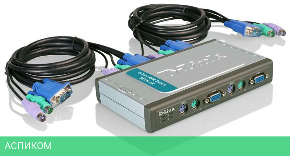 KVM-переключатель D-Link DKVM-4K/B3A